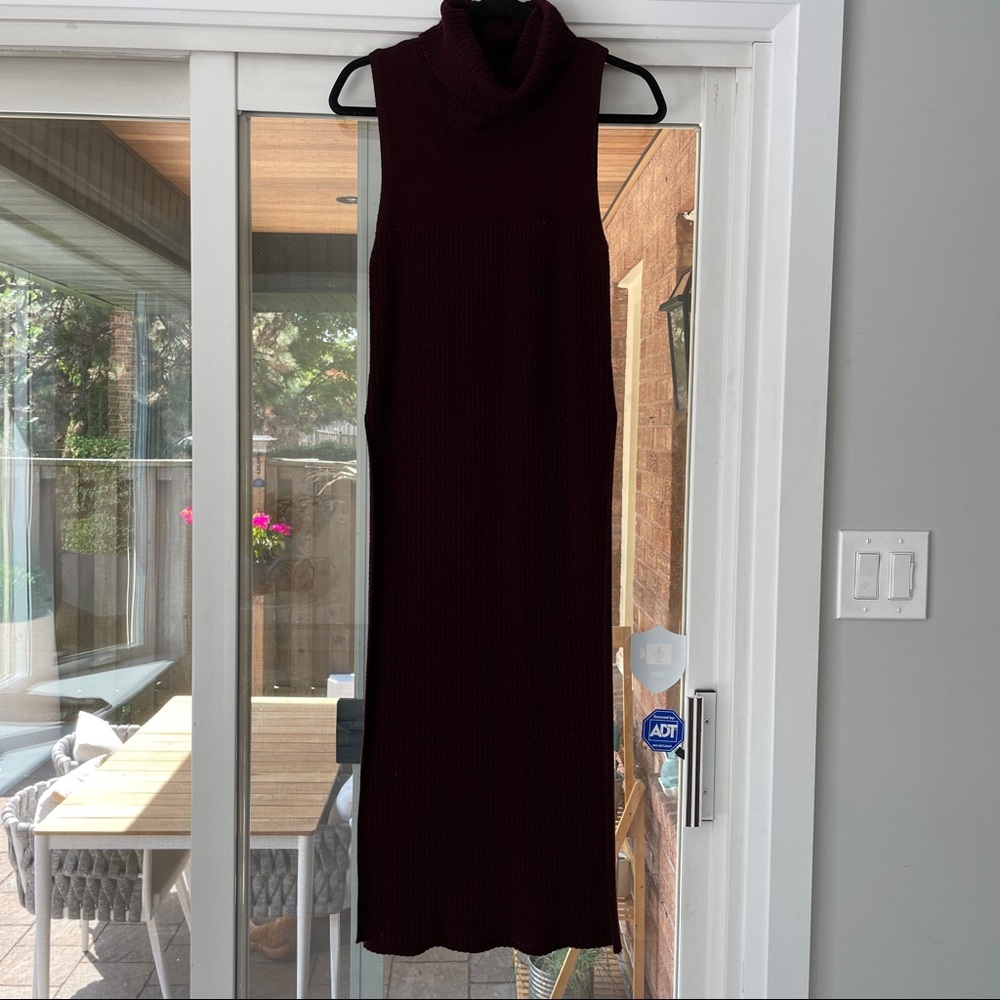 MARCIANO LONG SWEATER WITH SLITS